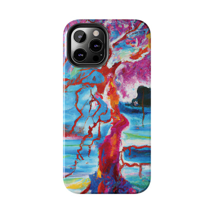 Tough Apple iPhone Cases Ft. Abstract Spirit Tree