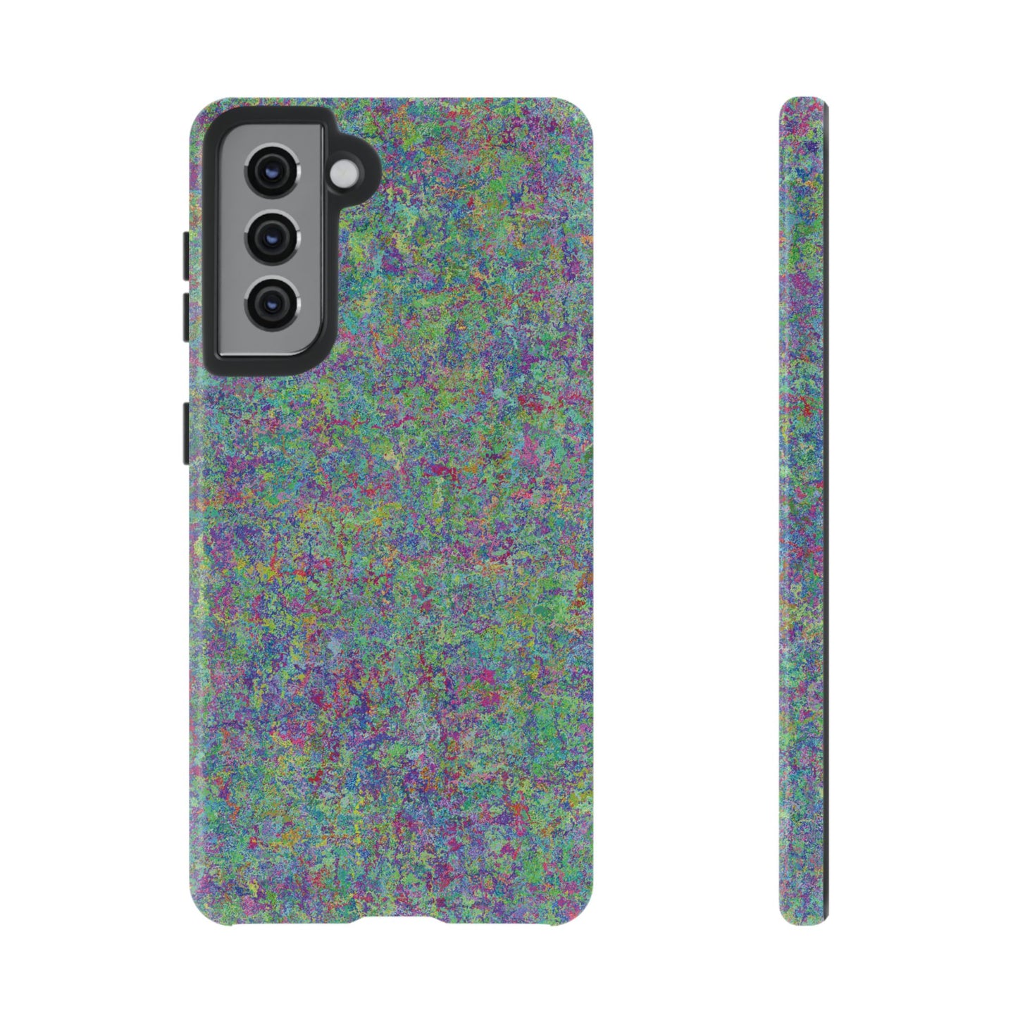 Tough Phone Case Ft. Rainbow Acrylic Noise