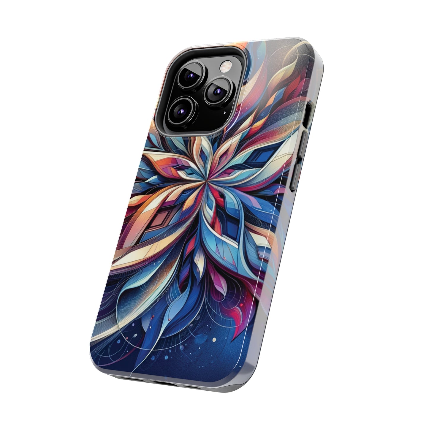 ToughDrop Apple iPhone Case Ft. Abstract Snowflake