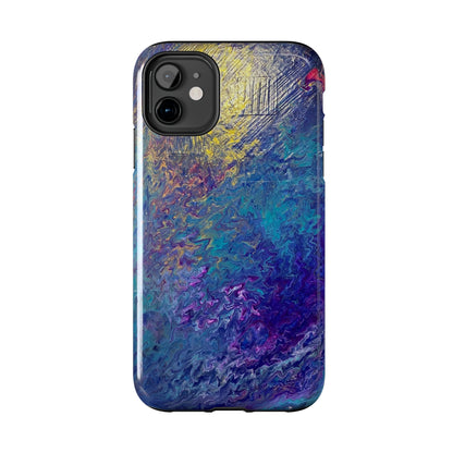 Tough Case-Mate iPhone Cases Ft. Abstract Blue Waterfall