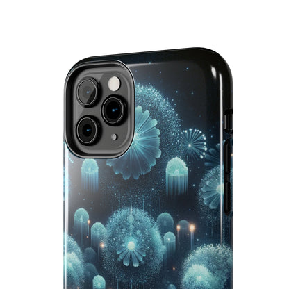 ToughDrop Apple iPhone Case Ft. Blue Dot New Year Fireworks