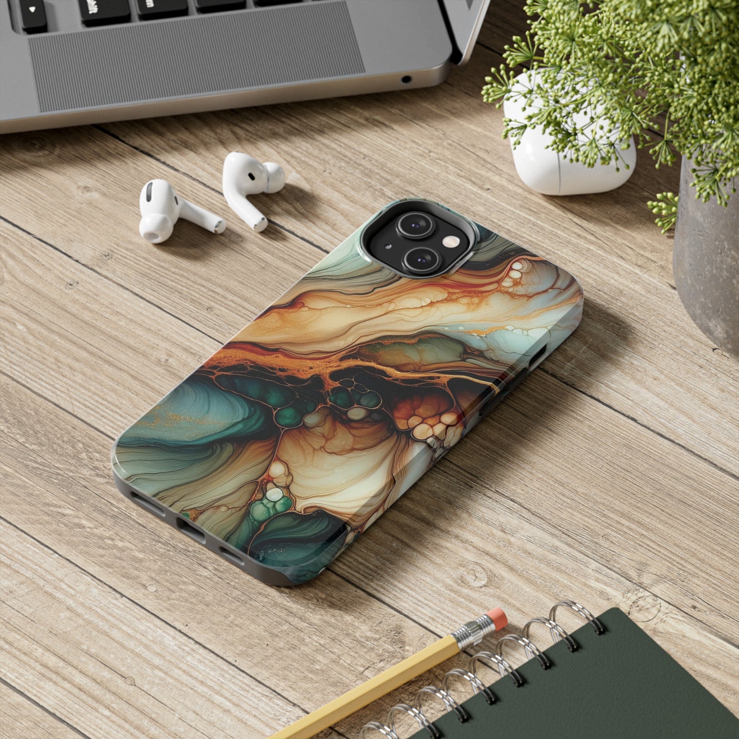 ToughDrop Apple iPhone Case Ft. Amber Cells