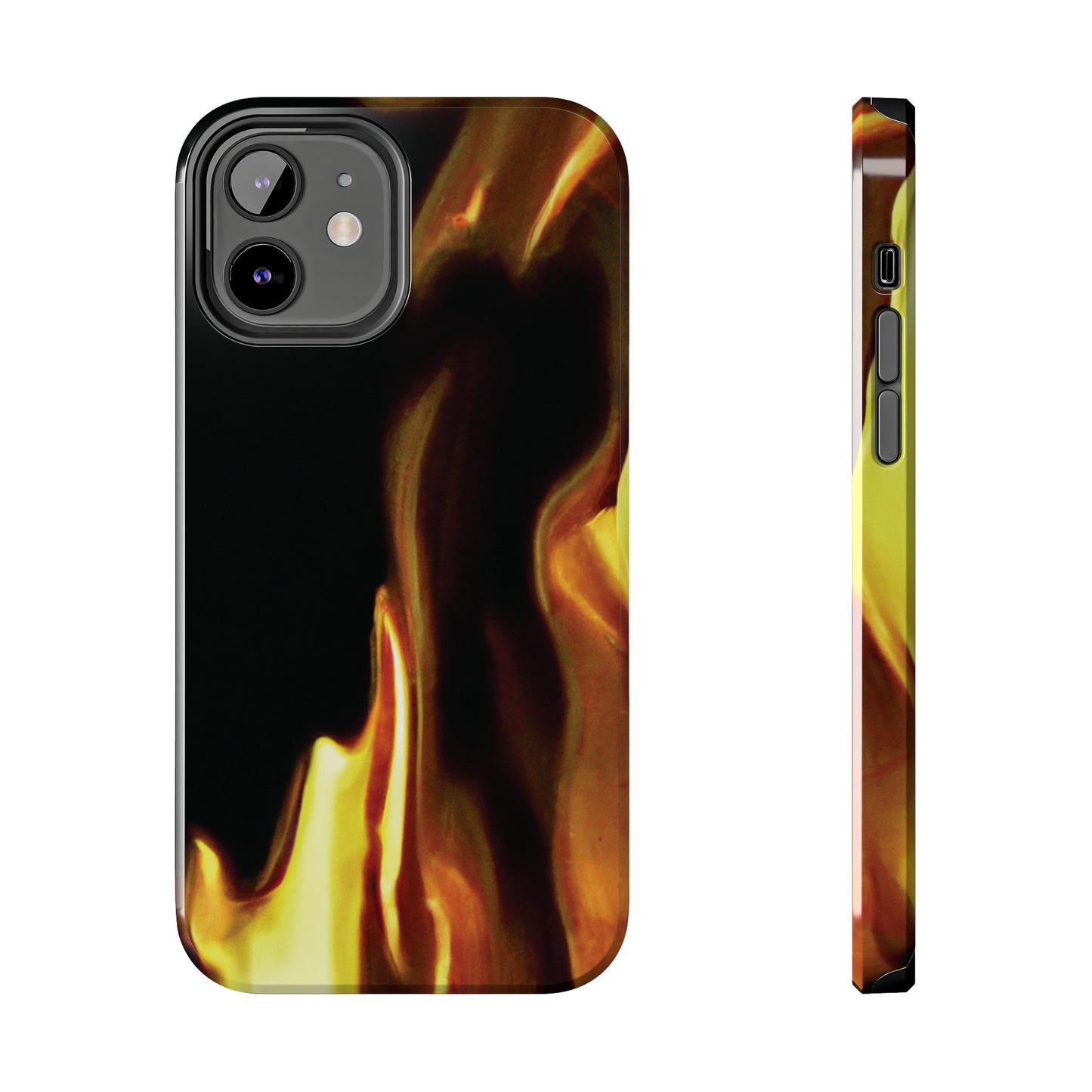 Tough Apple iPhone Cases Ft. Abstract Flames