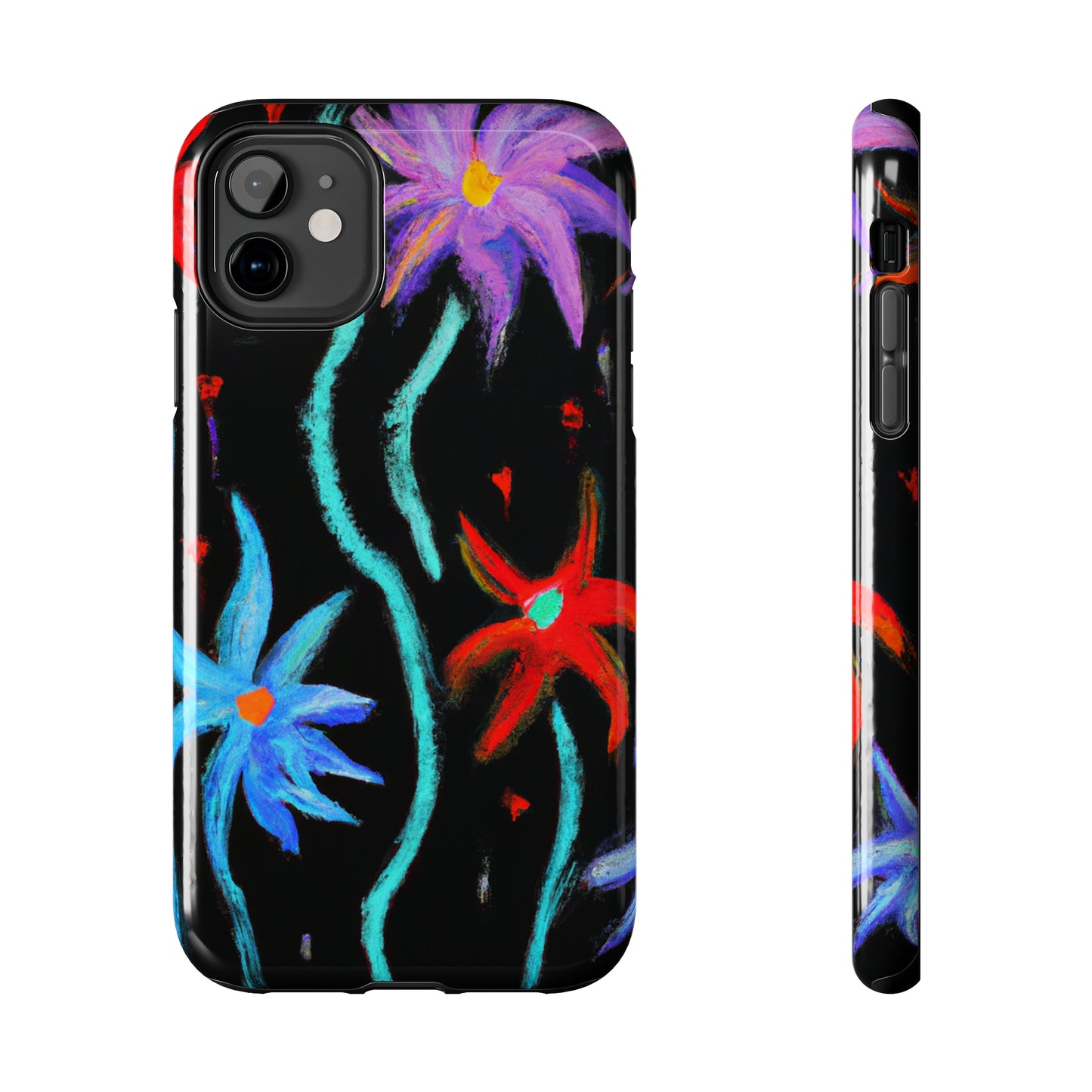 Tough Case-Mate iPhone Case Ft. Abstract Flowers