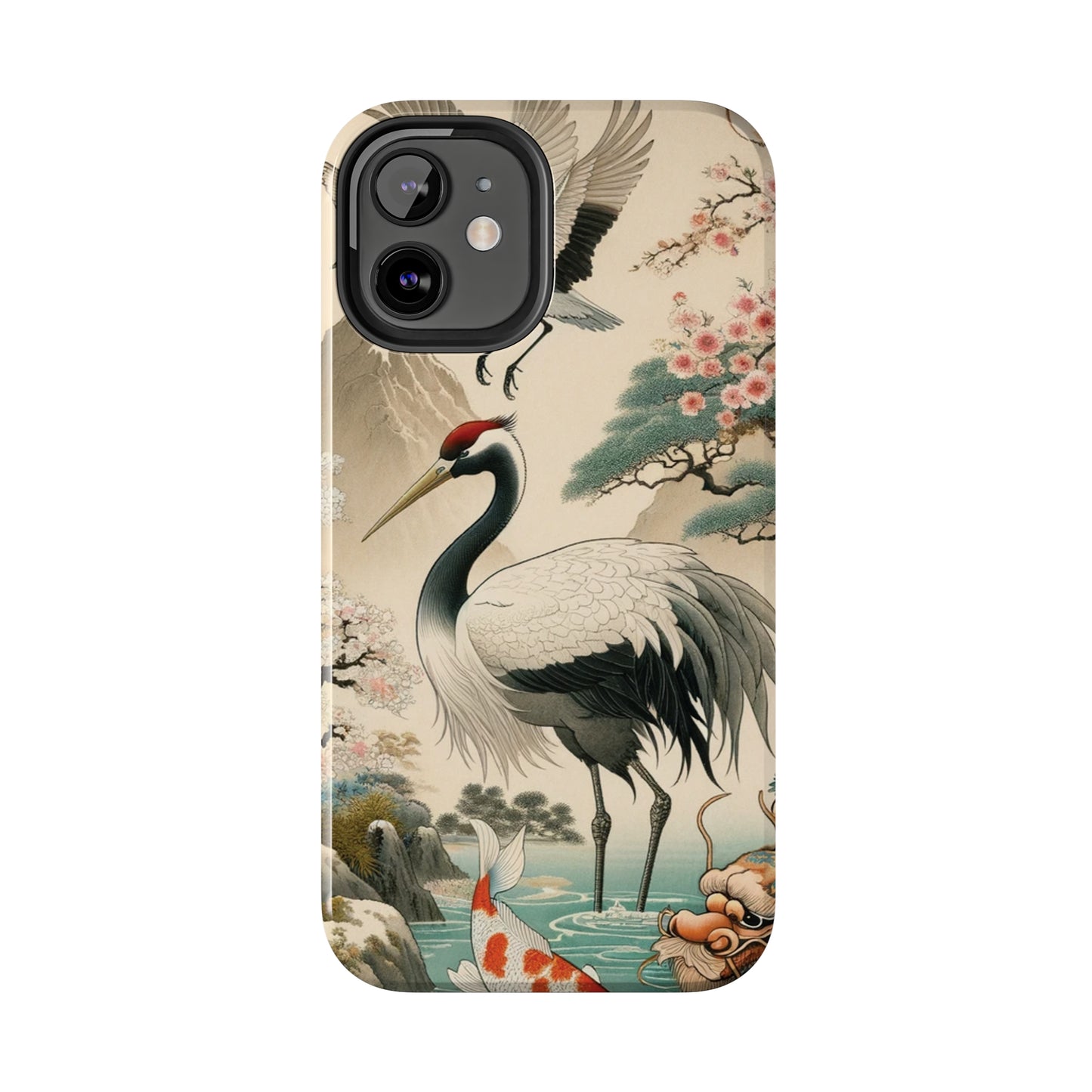 ToughDrop Apple iPhone Case Ft. Spirit Crane