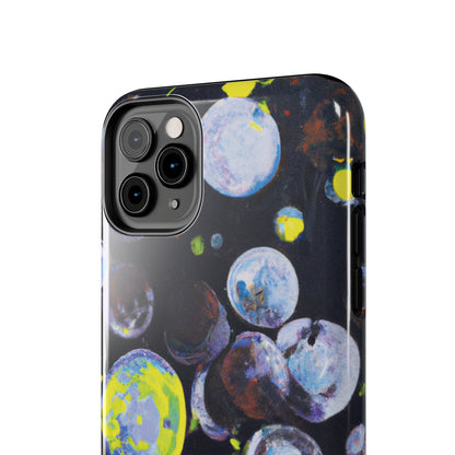 Tough Apple iPhone Cases Ft. Silver Bubbles