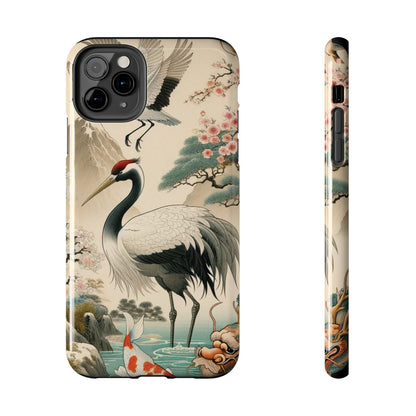 ToughDrop Apple iPhone Case Ft. Spirit Crane