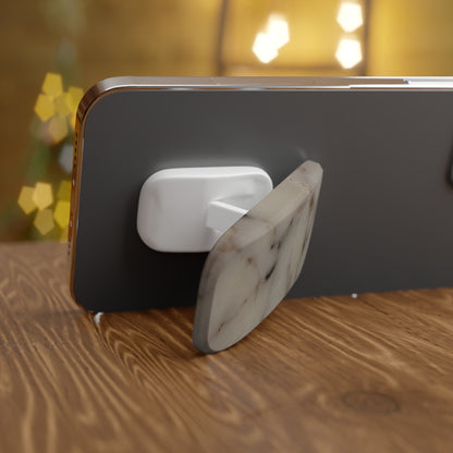 Reusable Click-On Phone Grip Ft. Abstract Marble