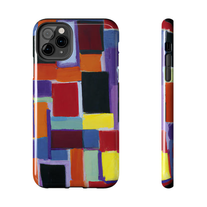 Tough Case-Mate iPhone Case Ft. Abstract Rectangles