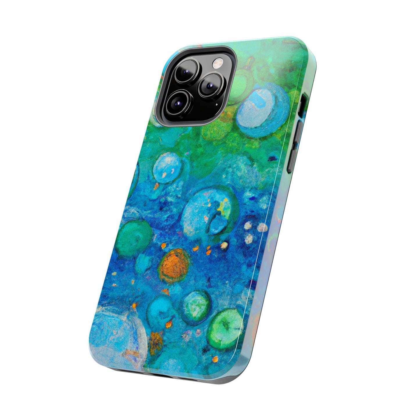 Tough Apple iPhone Cases Ft. Abstract Bubbles