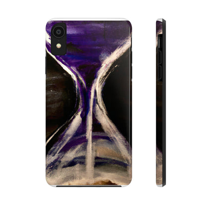 Tough Case-Mate iPhone Case Ft. Purple Hourglass