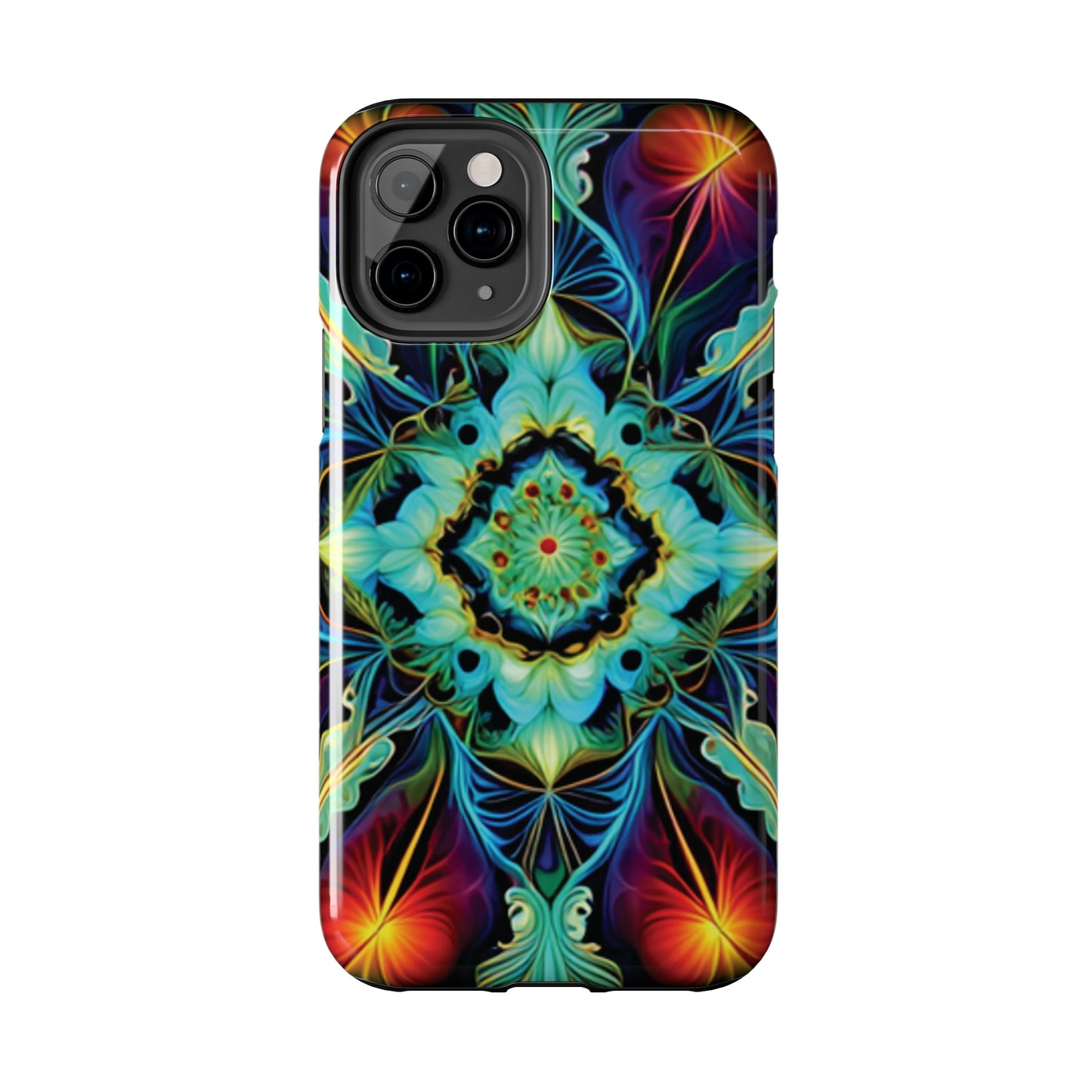 Strong Apple iPhone Case Ft. Leaf Fractal