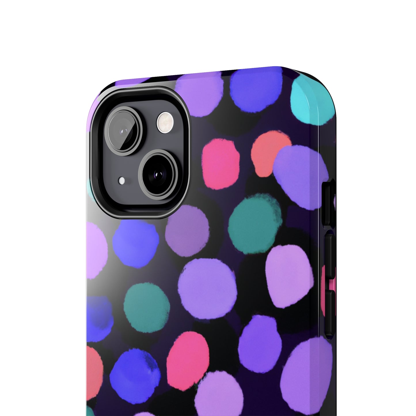 Tough Case-Mate iPhone Case Ft. Purple Dots