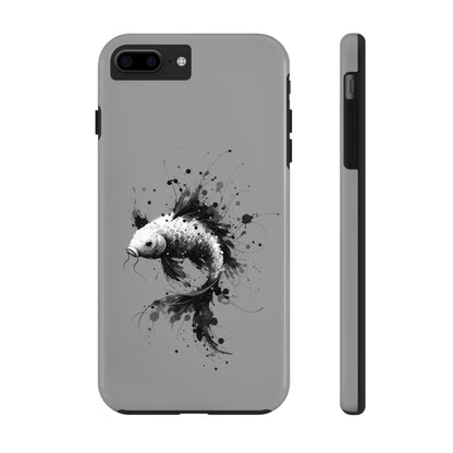 ToughDrop Apple iPhone Case Ft. Ink Blot Koi