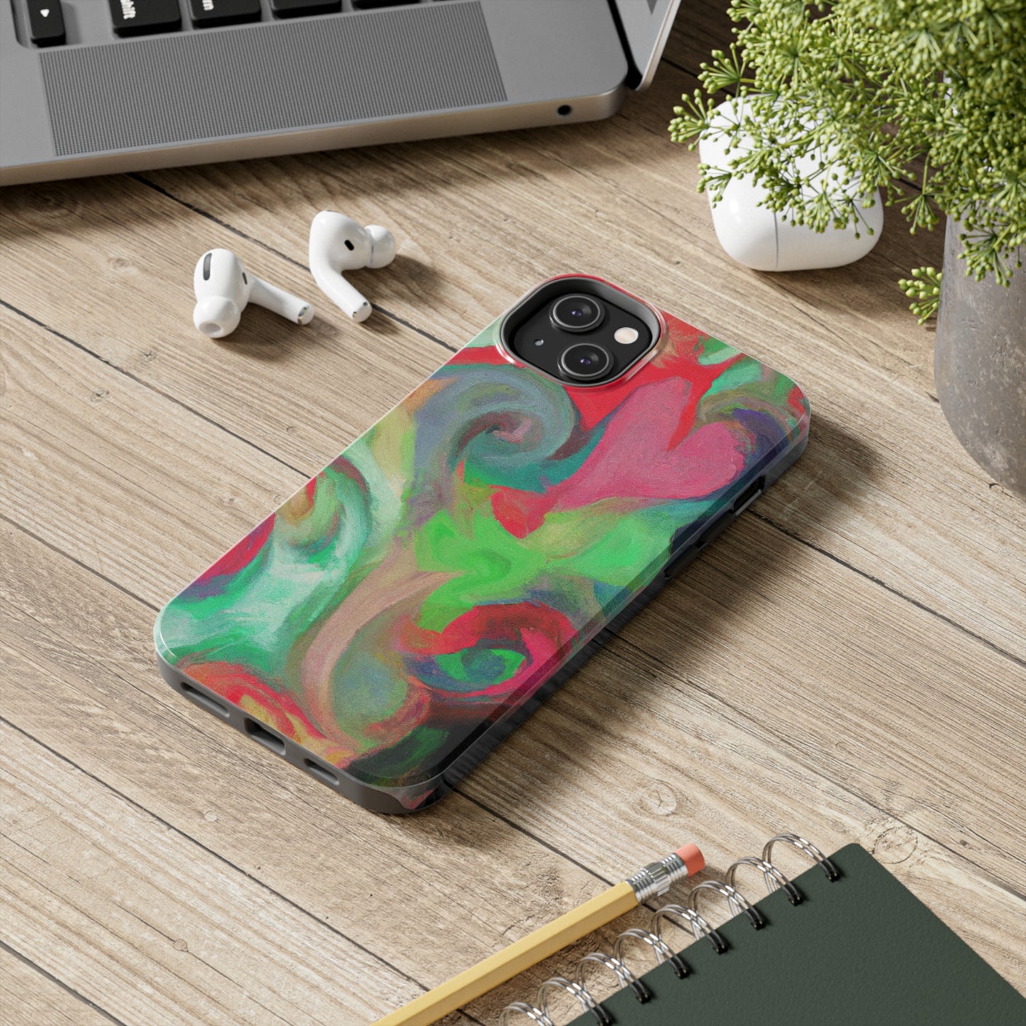 Tough Case-Mate iPhone Case Ft. Swirl Heart