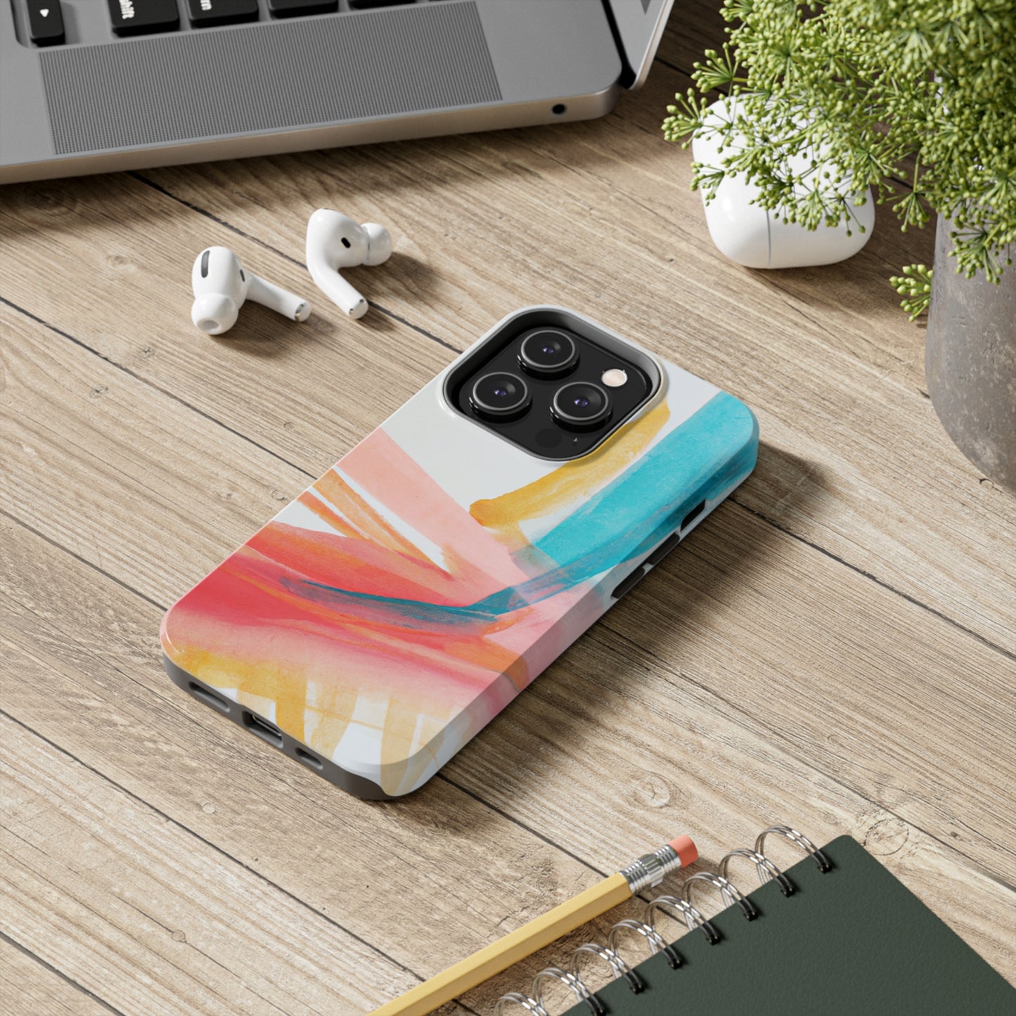 Tough Apple iPhone Cases Ft. Abstract Beach