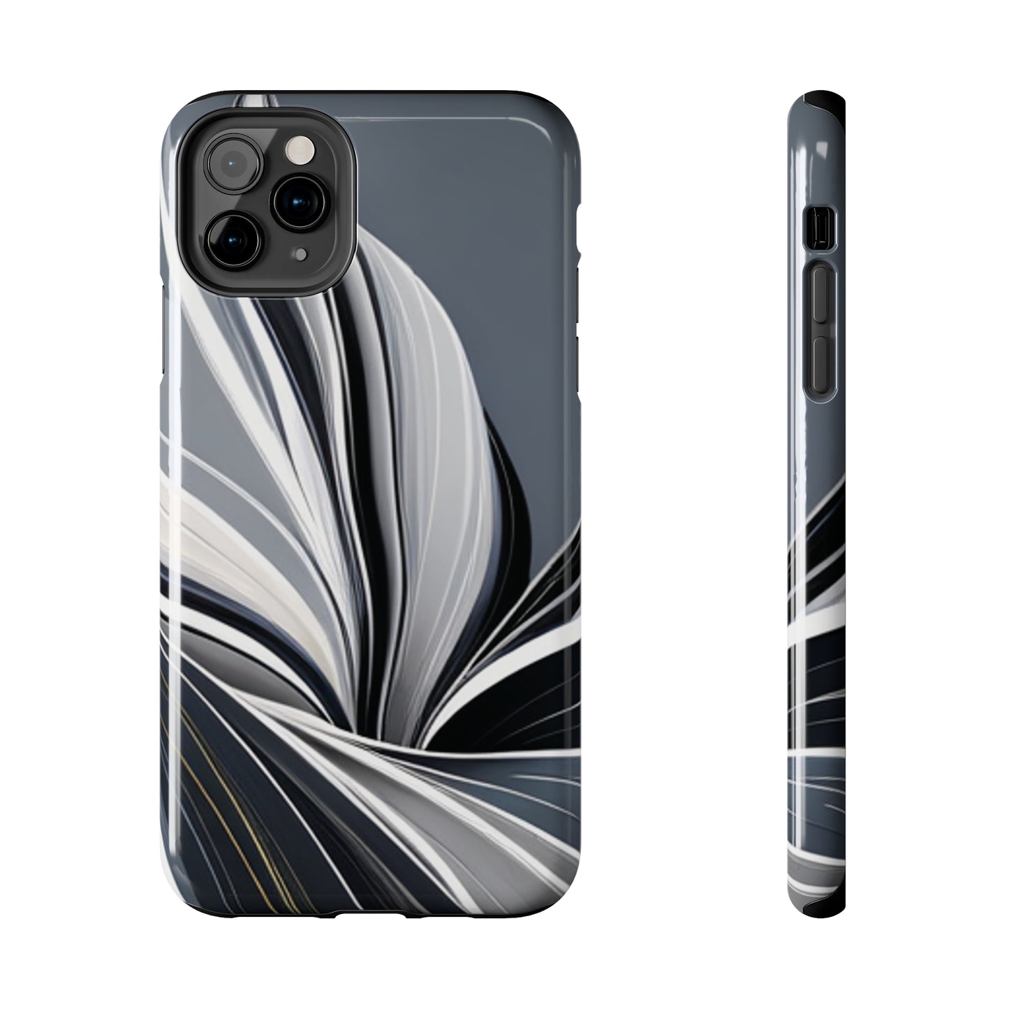 Strong Apple iPhone Cases Ft. Black and White Abstract Sail