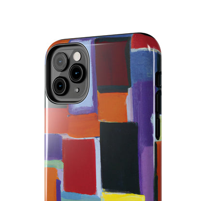 Tough Case-Mate iPhone Case Ft. Abstract Rectangles