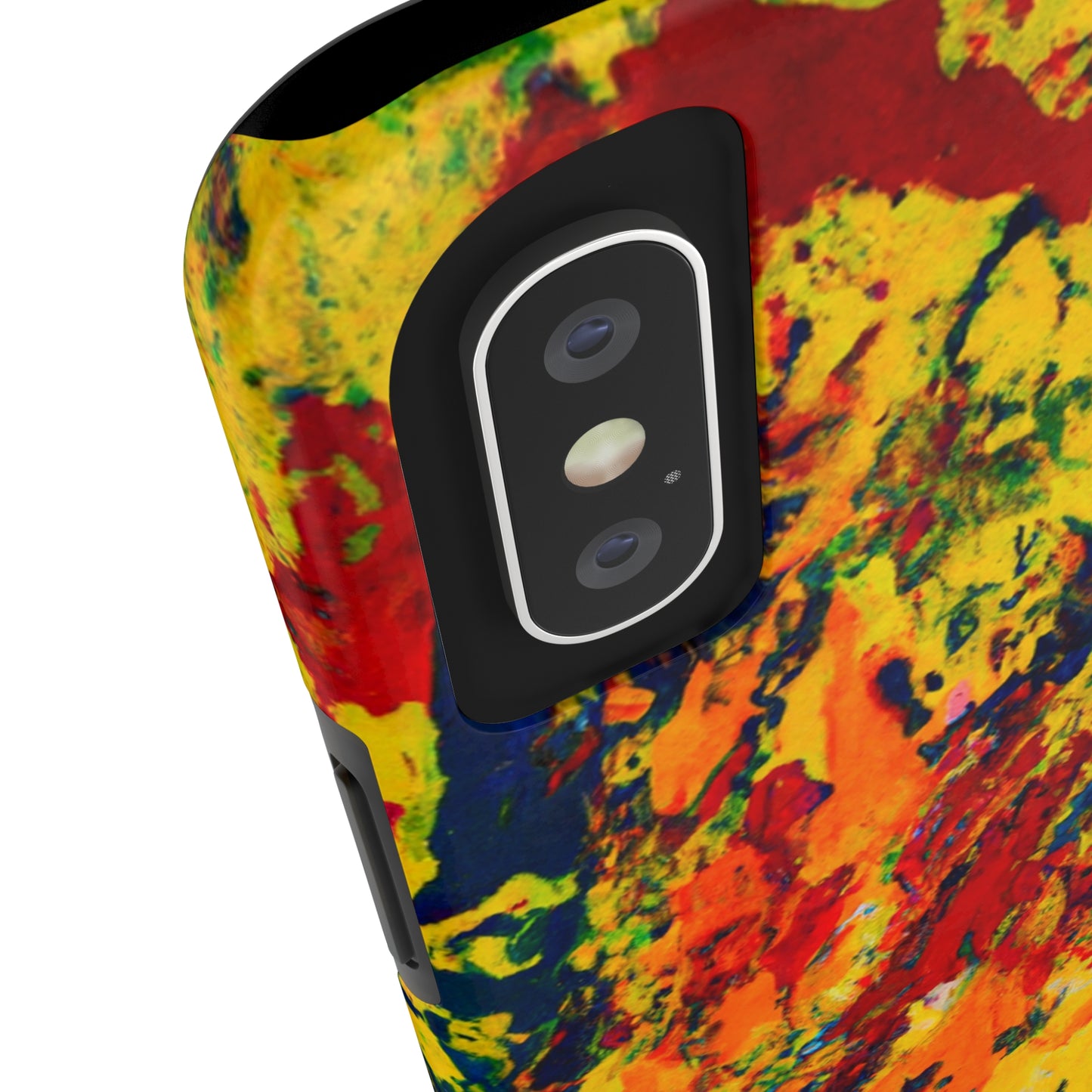 Tough Case-Mate iPhone Case Ft. Abstract Yellow Orange