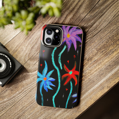 Tough Case-Mate iPhone Case Ft. Abstract Flowers