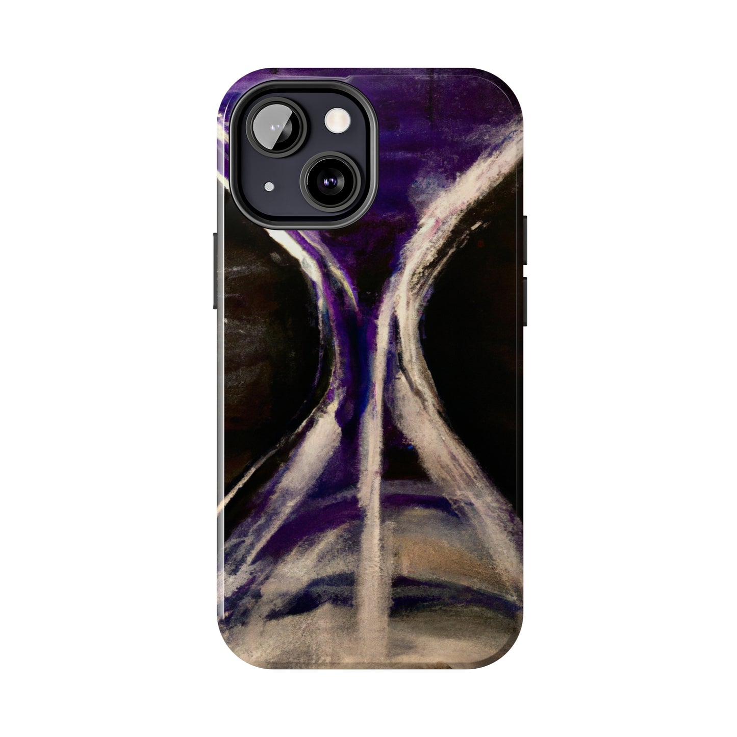 Tough Case-Mate iPhone Case Ft. Purple Hourglass