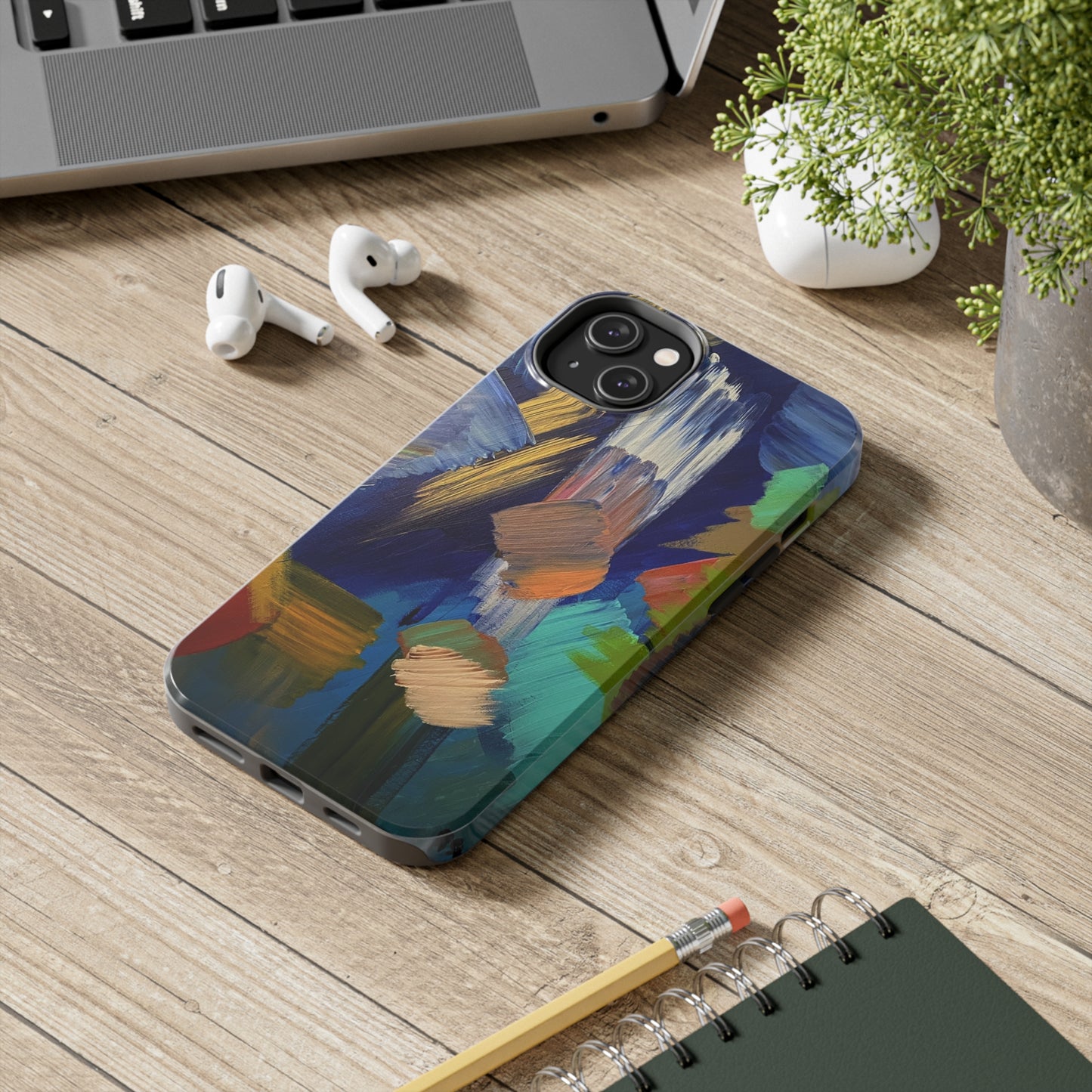 Tough Case-Mate iPhone Case Ft. Abstract Blue