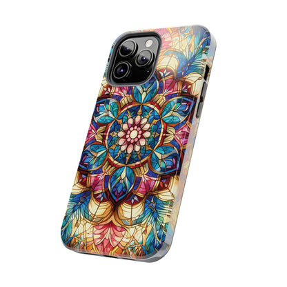 ToughDrop Apple iPhone Case Ft. Stained Glass Fractal