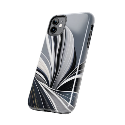 Strong Apple iPhone Cases Ft. Black and White Abstract Sail