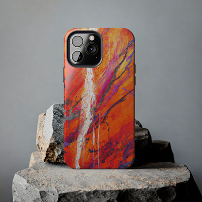 Tough Apple iPhone Cases Ft. Abstract Halloween Forest