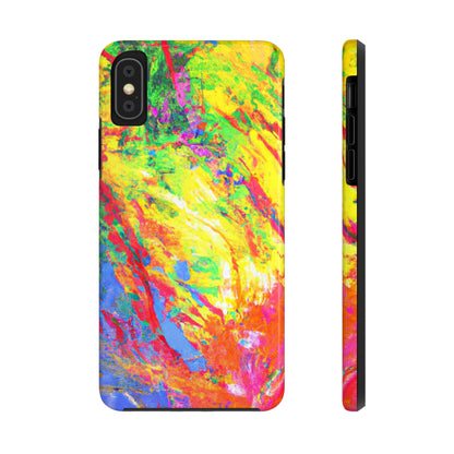 Tough Apple iPhone Cases Ft. Abstract Sherbet