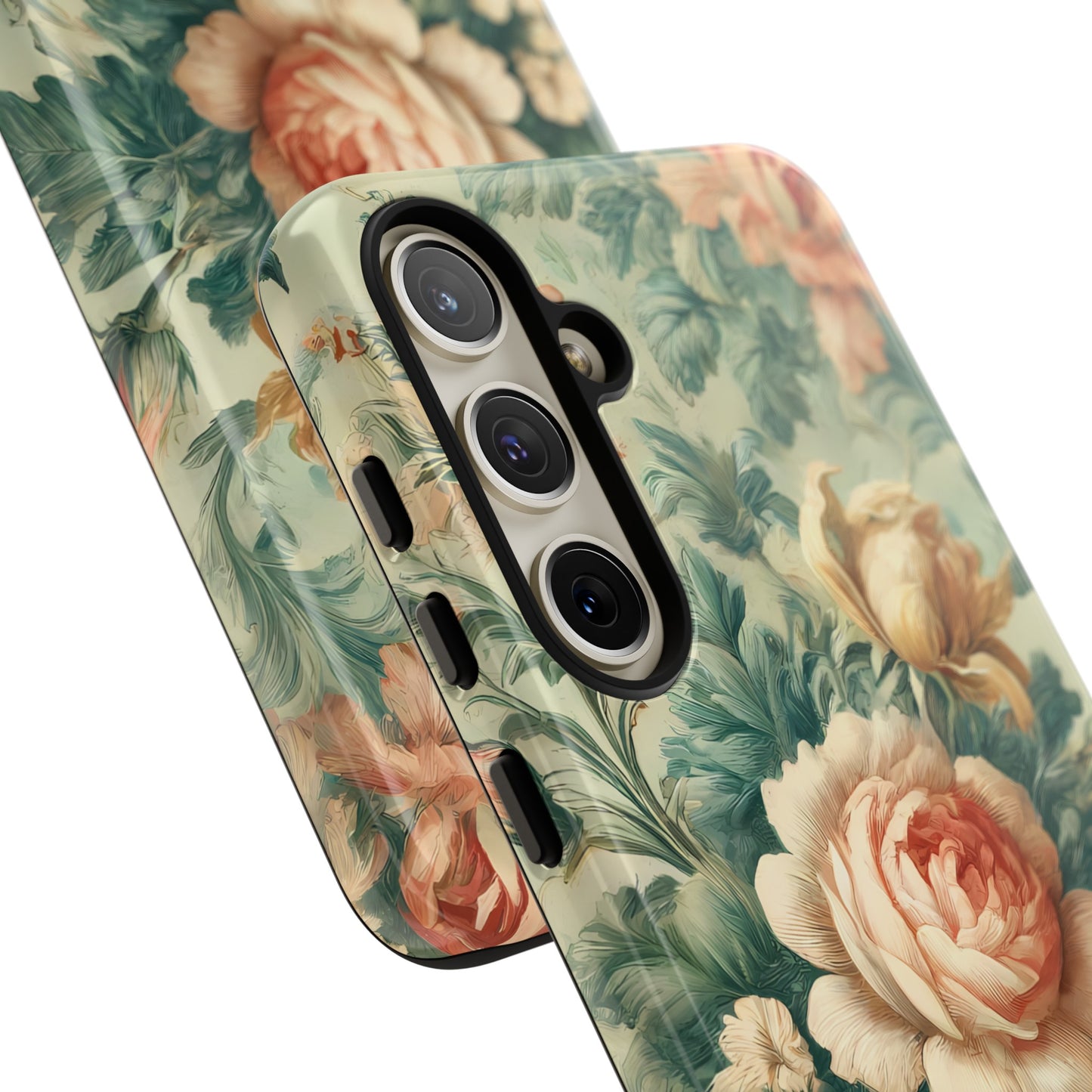 Tough Phone Case Ft. Cottagecore Rose