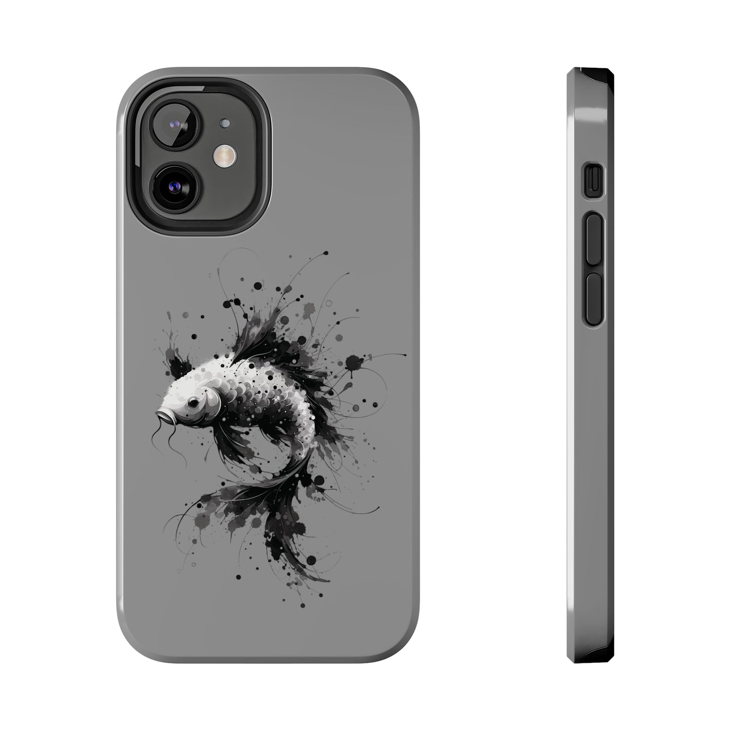 ToughDrop Apple iPhone Case Ft. Ink Blot Koi