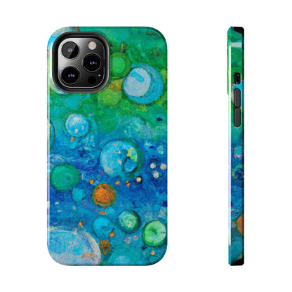 Tough Apple iPhone Cases Ft. Abstract Bubbles