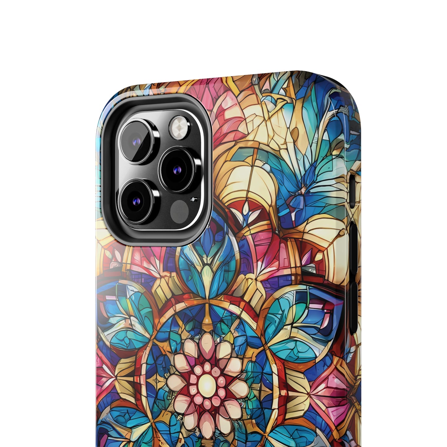 ToughDrop Apple iPhone Case Ft. Stained Glass Fractal