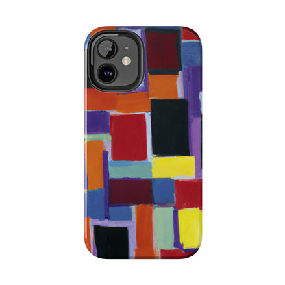 Tough Case-Mate iPhone Case Ft. Abstract Rectangles