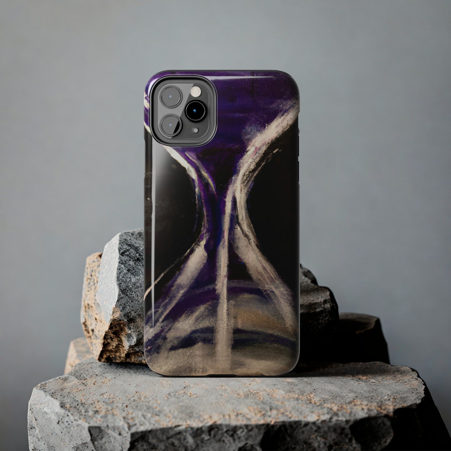 Tough Case-Mate iPhone Case Ft. Purple Hourglass