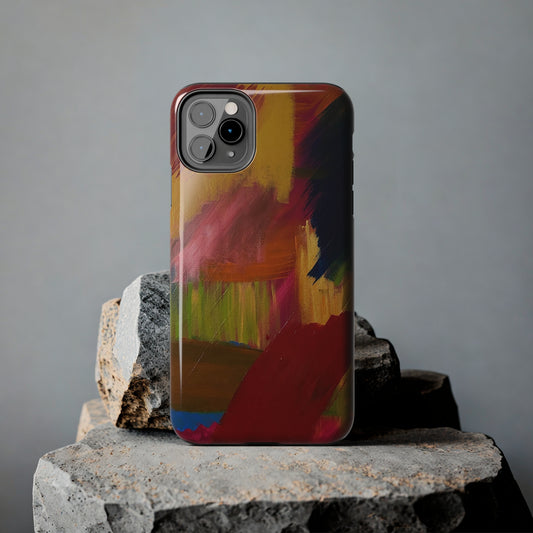 Tough Case-Mate iPhone Case Ft. Abstract Red