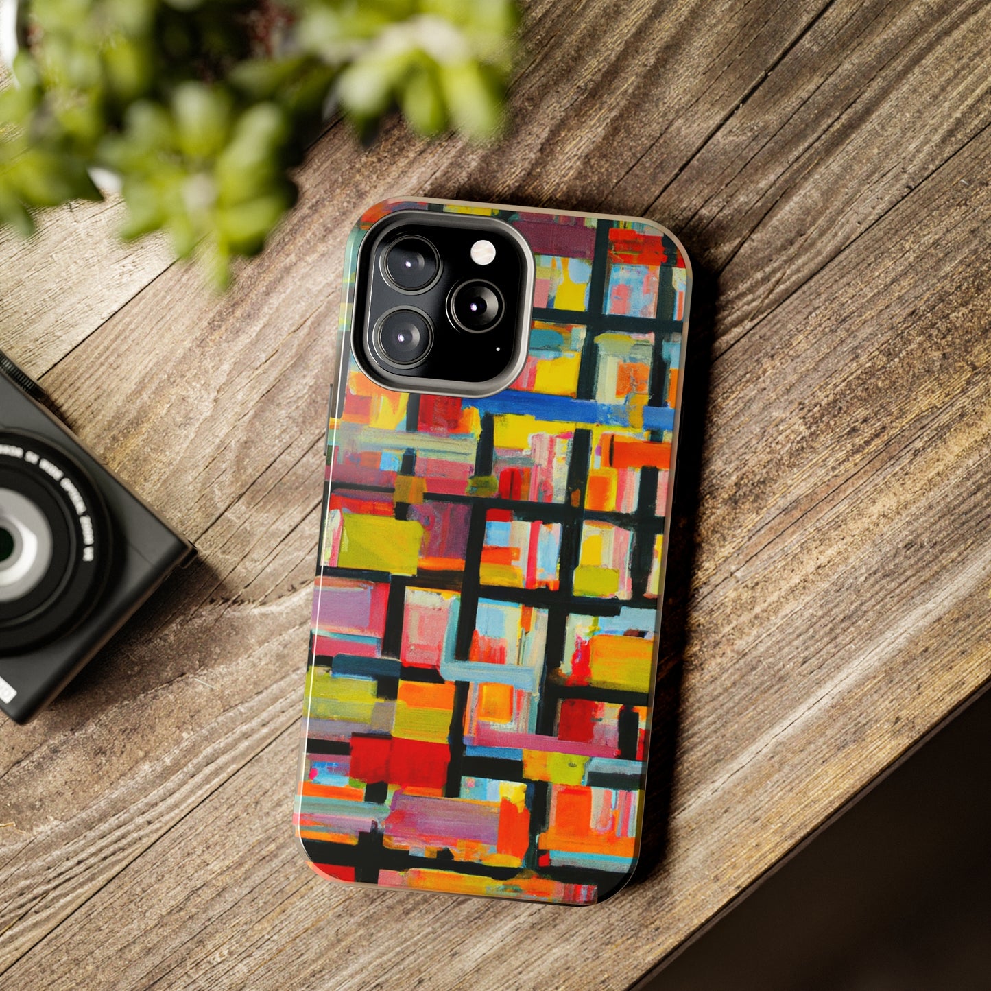 Tough Case-Mate iPhone Case Ft. Abstract Bricks