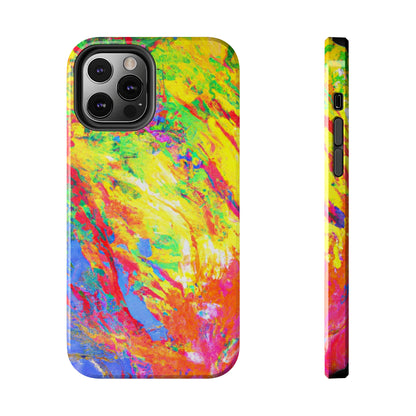 Tough Apple iPhone Cases Ft. Abstract Sherbet