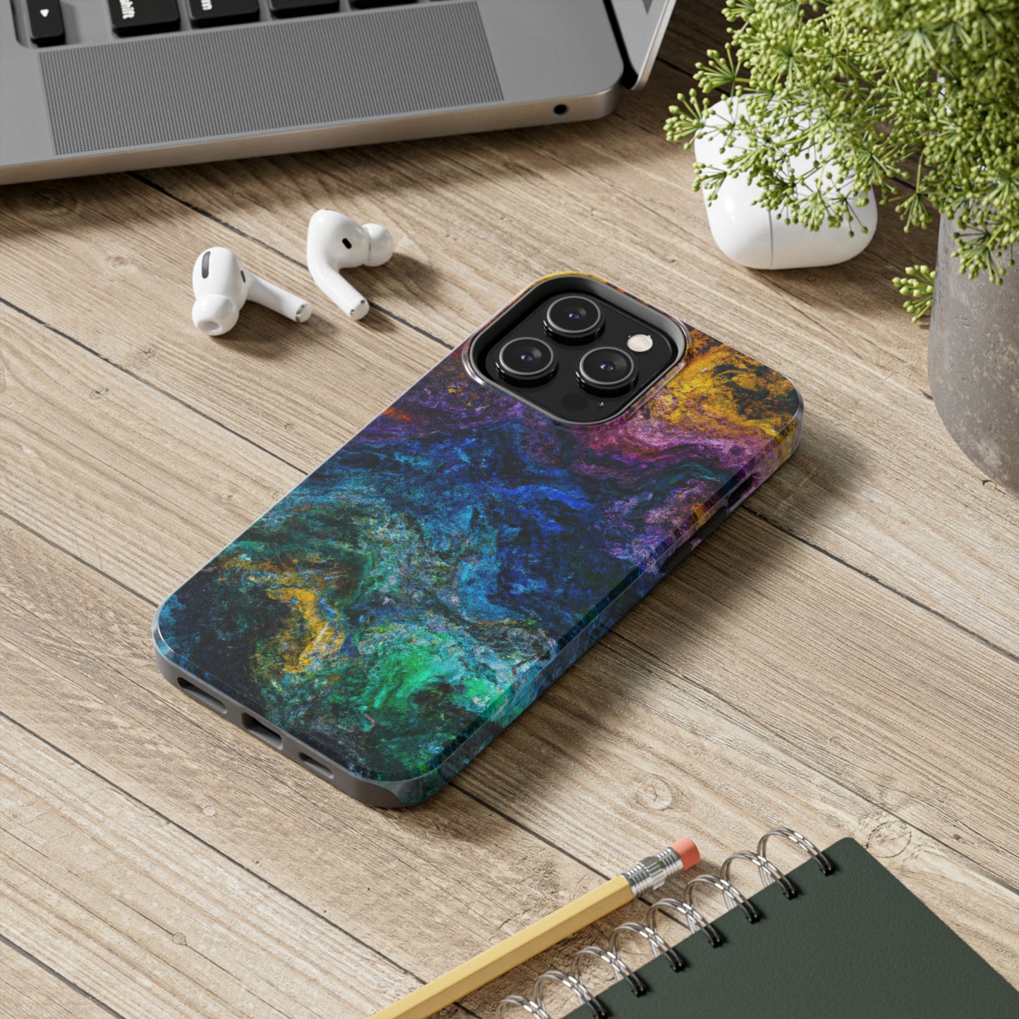 Tough Case-Mate iPhone Case Ft. Abstract Opal