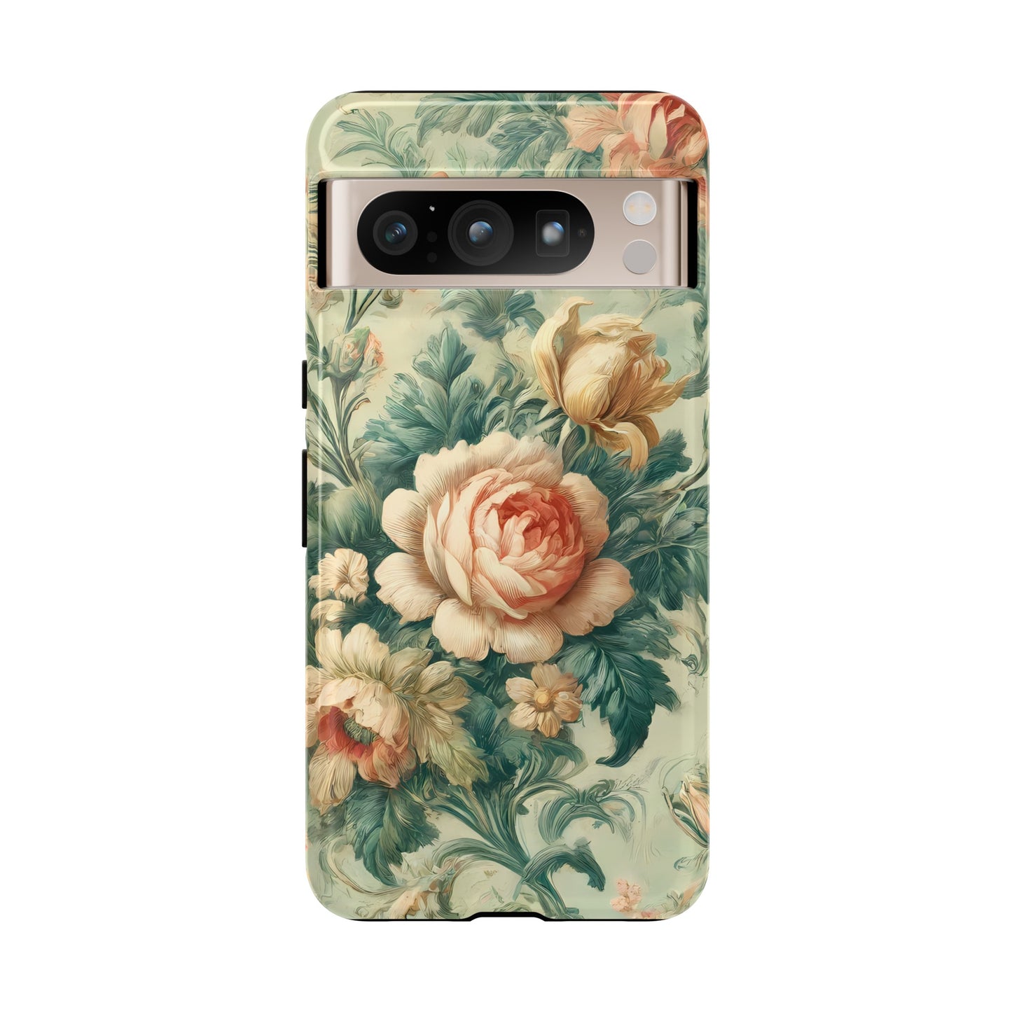 Tough Phone Case Ft. Cottagecore Rose