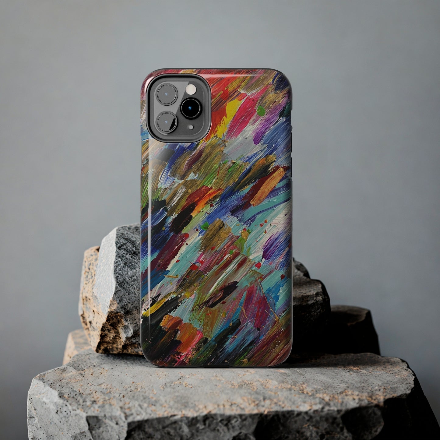 Tough Case-Mate iPhone Case Ft. Abstract Acrylic Feathers