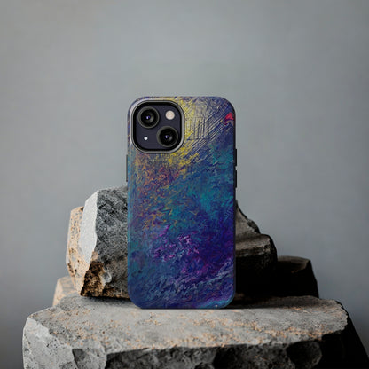 Tough Case-Mate iPhone Cases Ft. Abstract Blue Waterfall