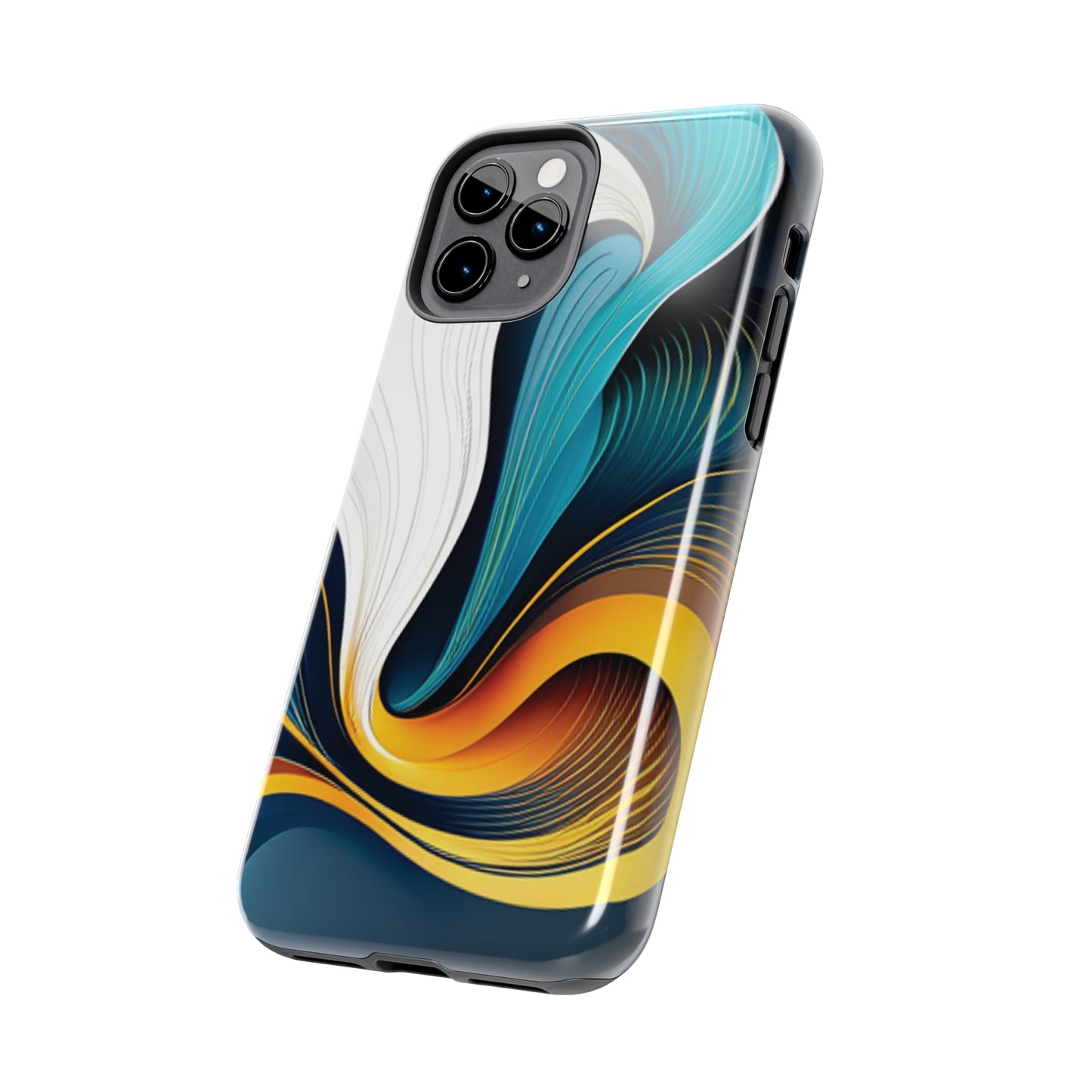 Strong Apple iPhone Cases Ft. Abstract Ocean Waves