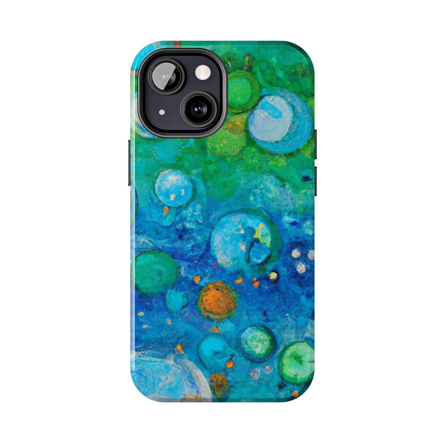 Tough Apple iPhone Cases Ft. Abstract Bubbles