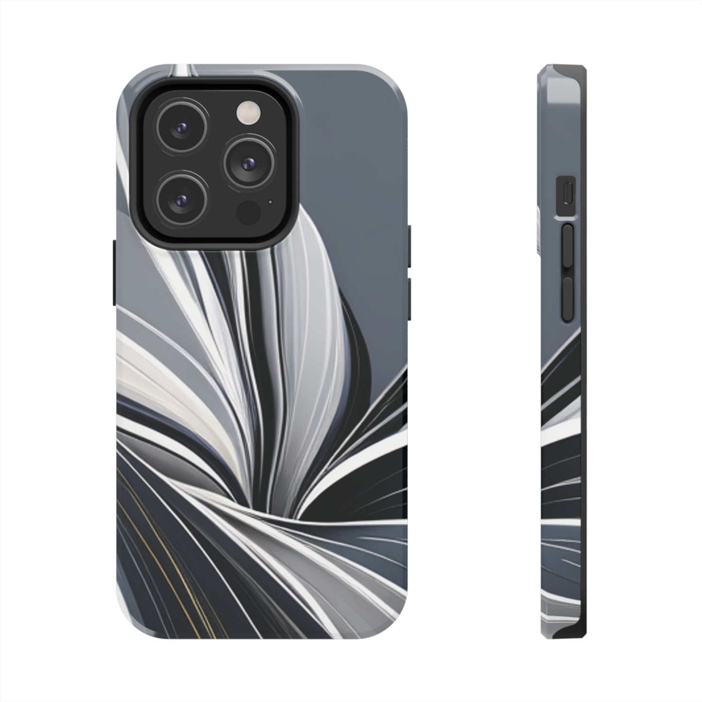 Strong Apple iPhone Cases Ft. Black and White Abstract Sail