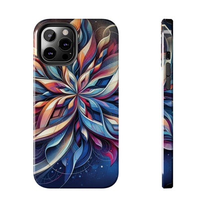 ToughDrop Apple iPhone Case Ft. Abstract Snowflake