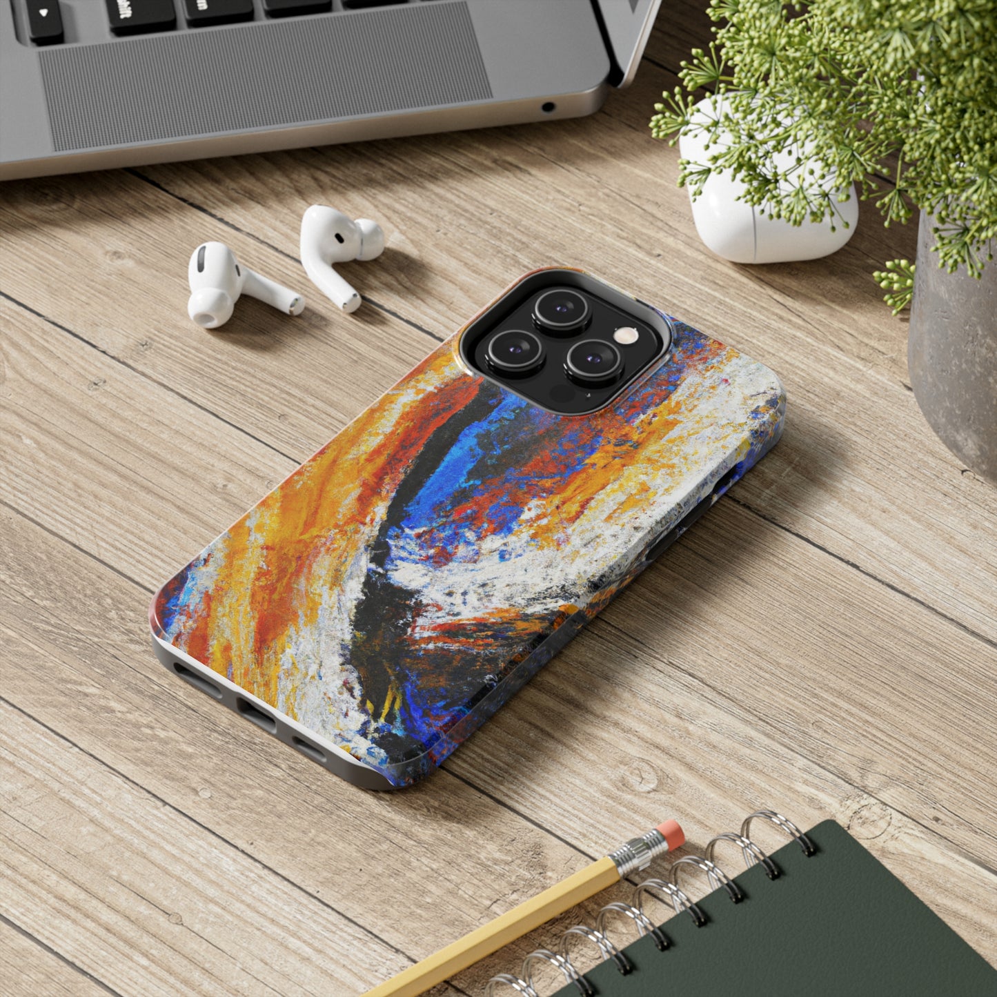 Tough Case-Mate iPhone Case Ft. Abstract Sand Wave