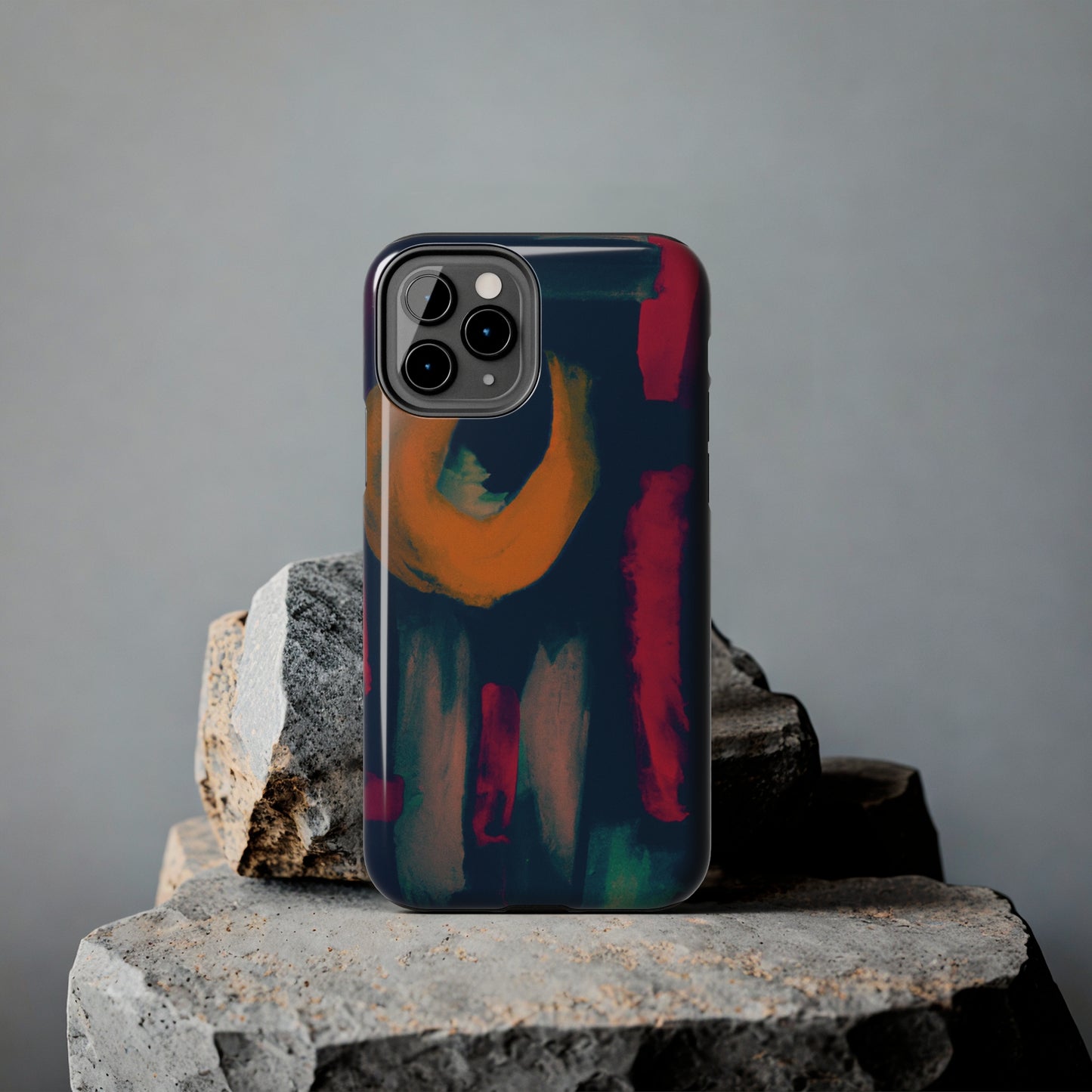 Strong Apple iPhone Case Ft. Abstract Moon