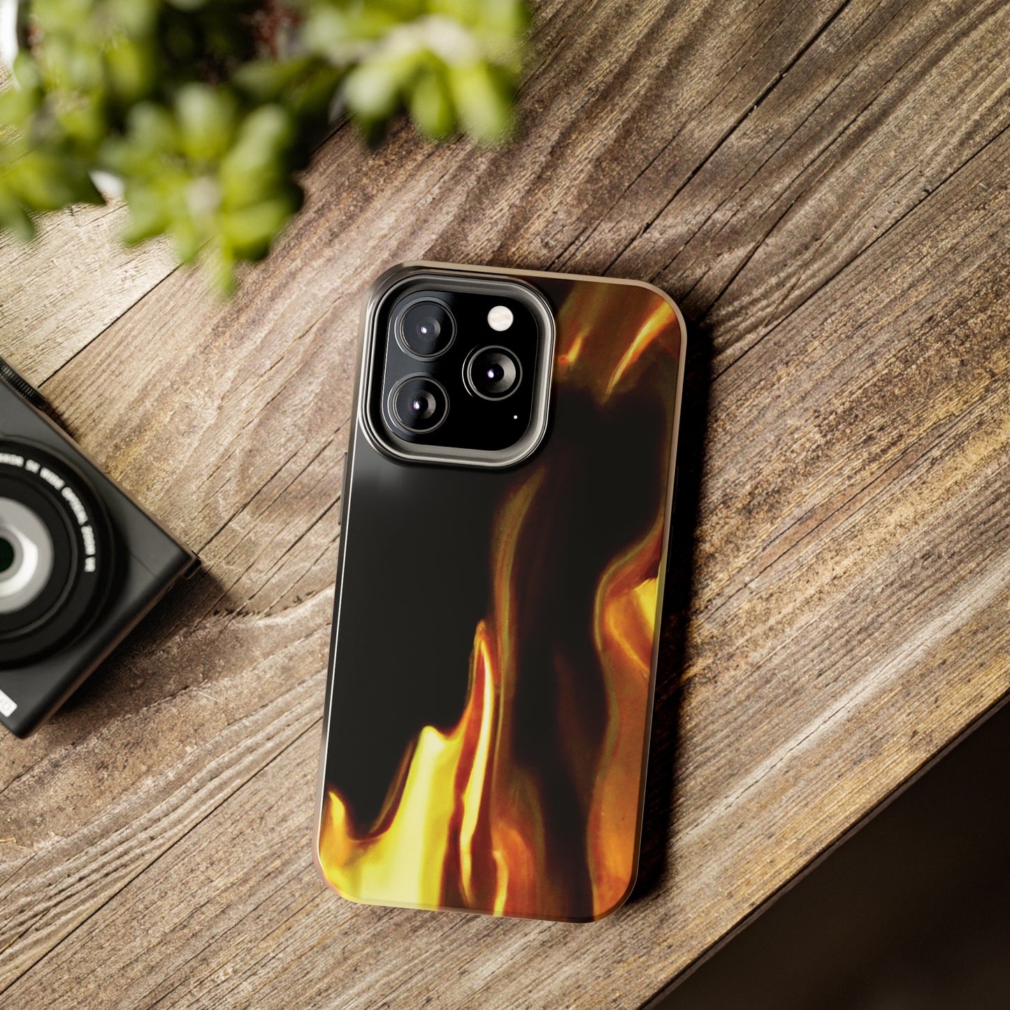 Tough Apple iPhone Cases Ft. Abstract Flames